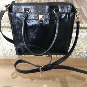 Kate Spade Black patent leather bag